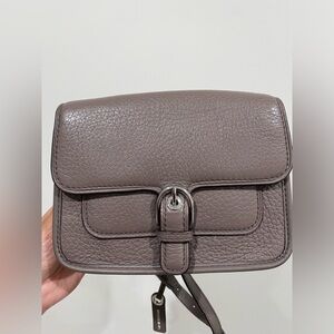 Gray Brown Michael Kors Crossbody Bag